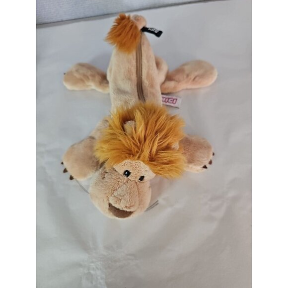 NICI Sunny Lion Plush Pencil Case Pouch Bag - Picture 1 of 6